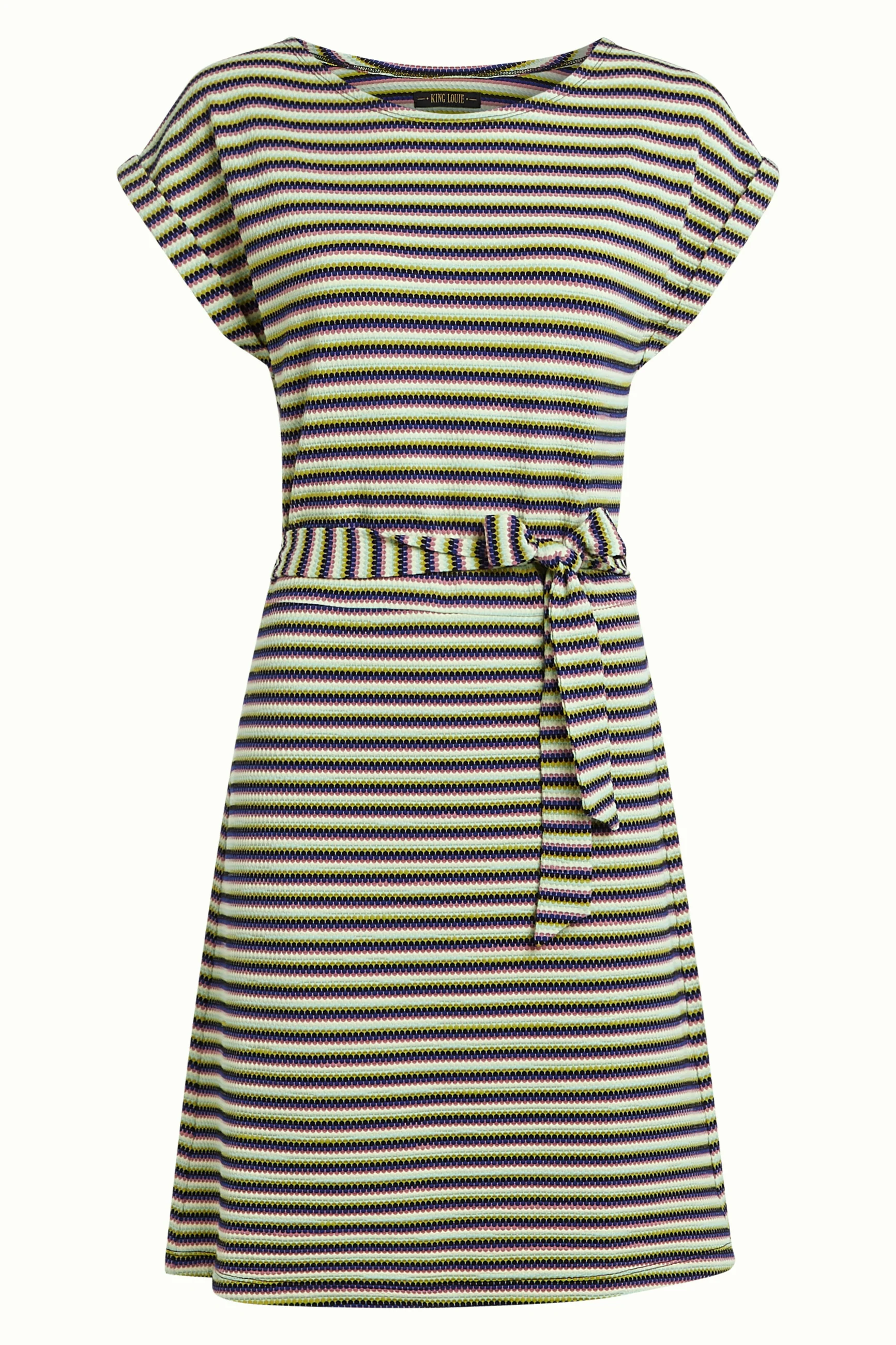 Aria Tunic Dress Beebop Stripe - Image 4