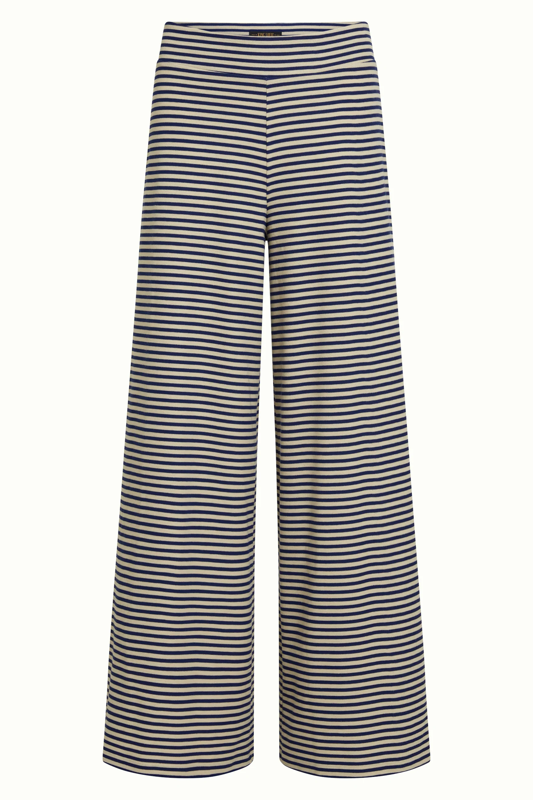 Border Palazzo Pants Mariniere Stripe - Image 5