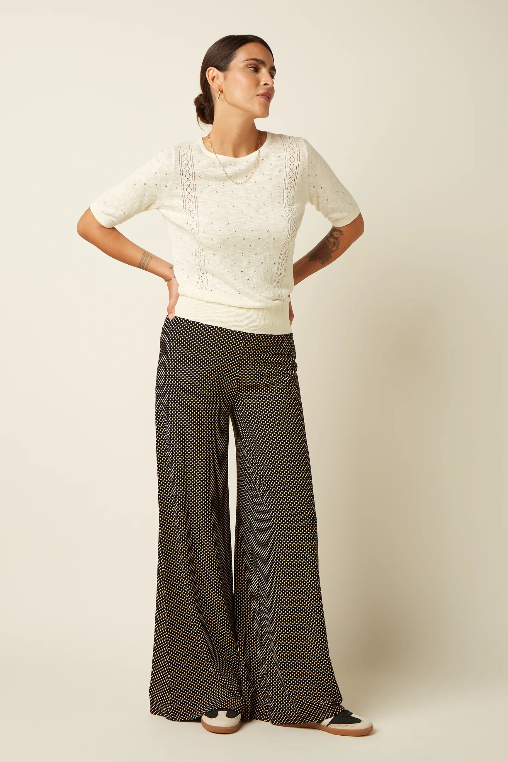 Border Palazzo Pants Piper - Image 3