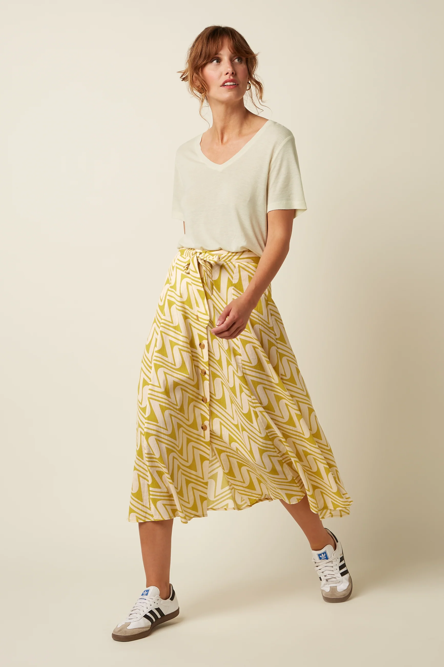 Judy Midi Skirt Laguna Woven - Image 2