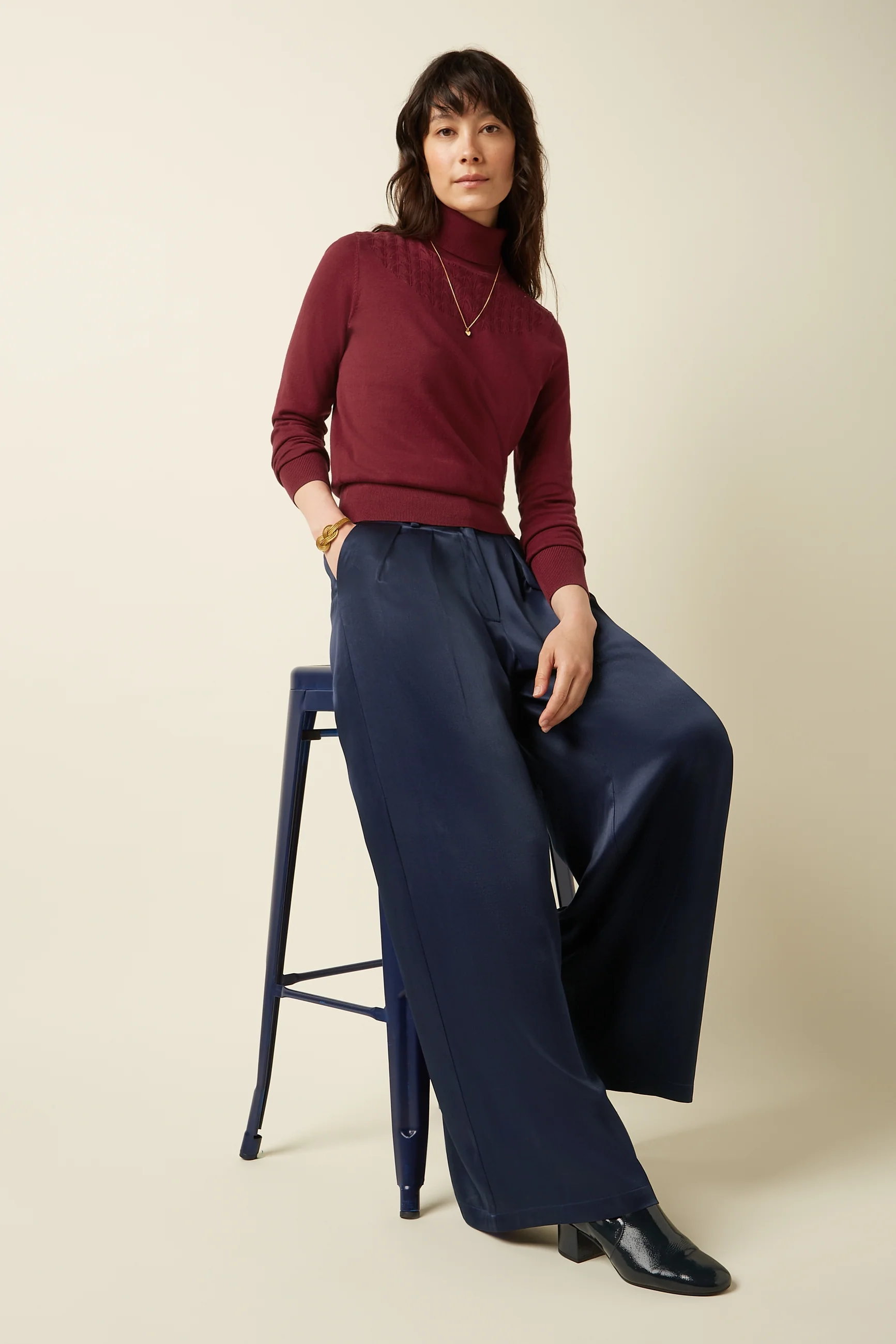 Marnie Pants Star Satin - Image 3