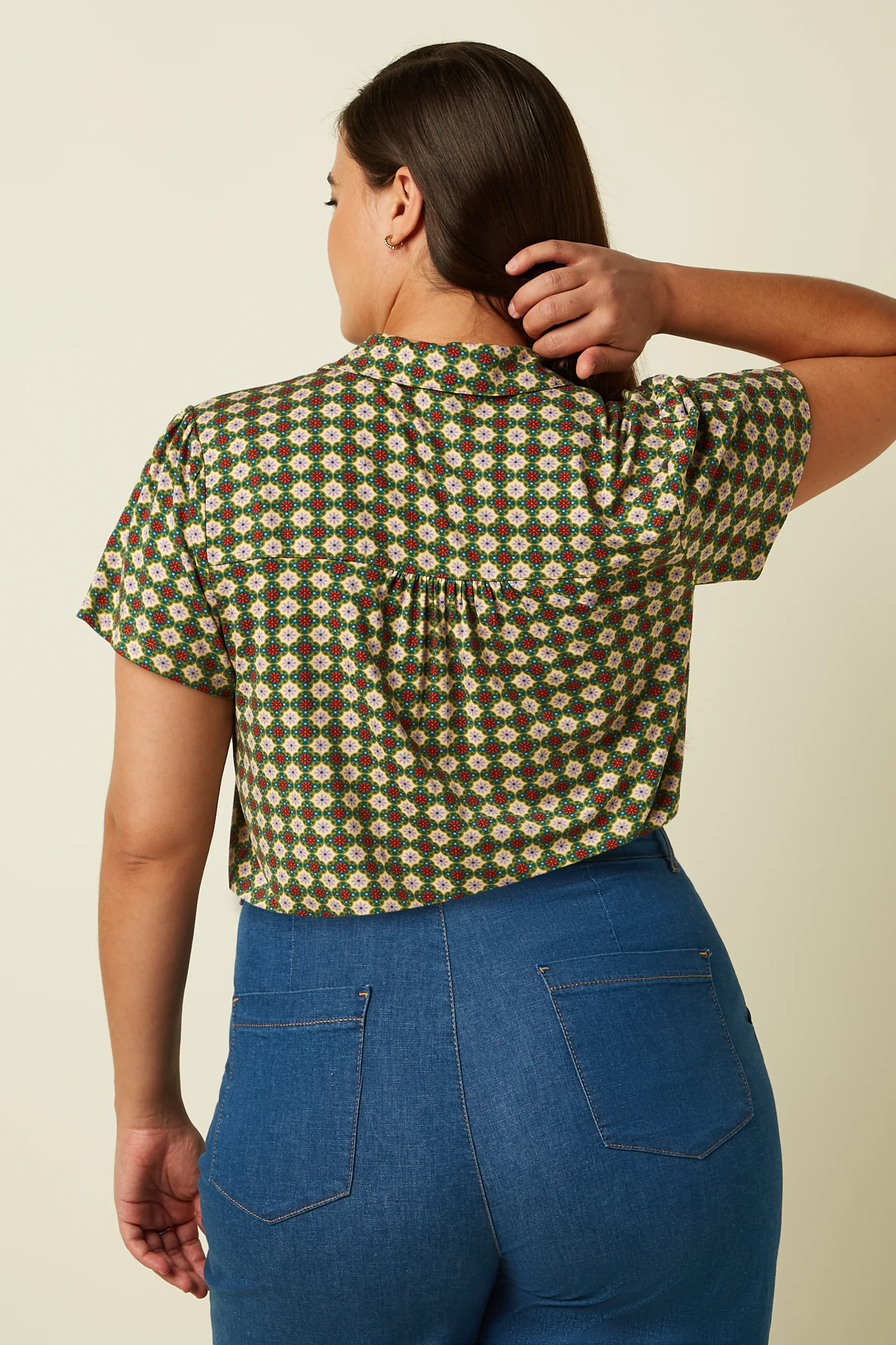 Tex Blouse Jade - Image 3