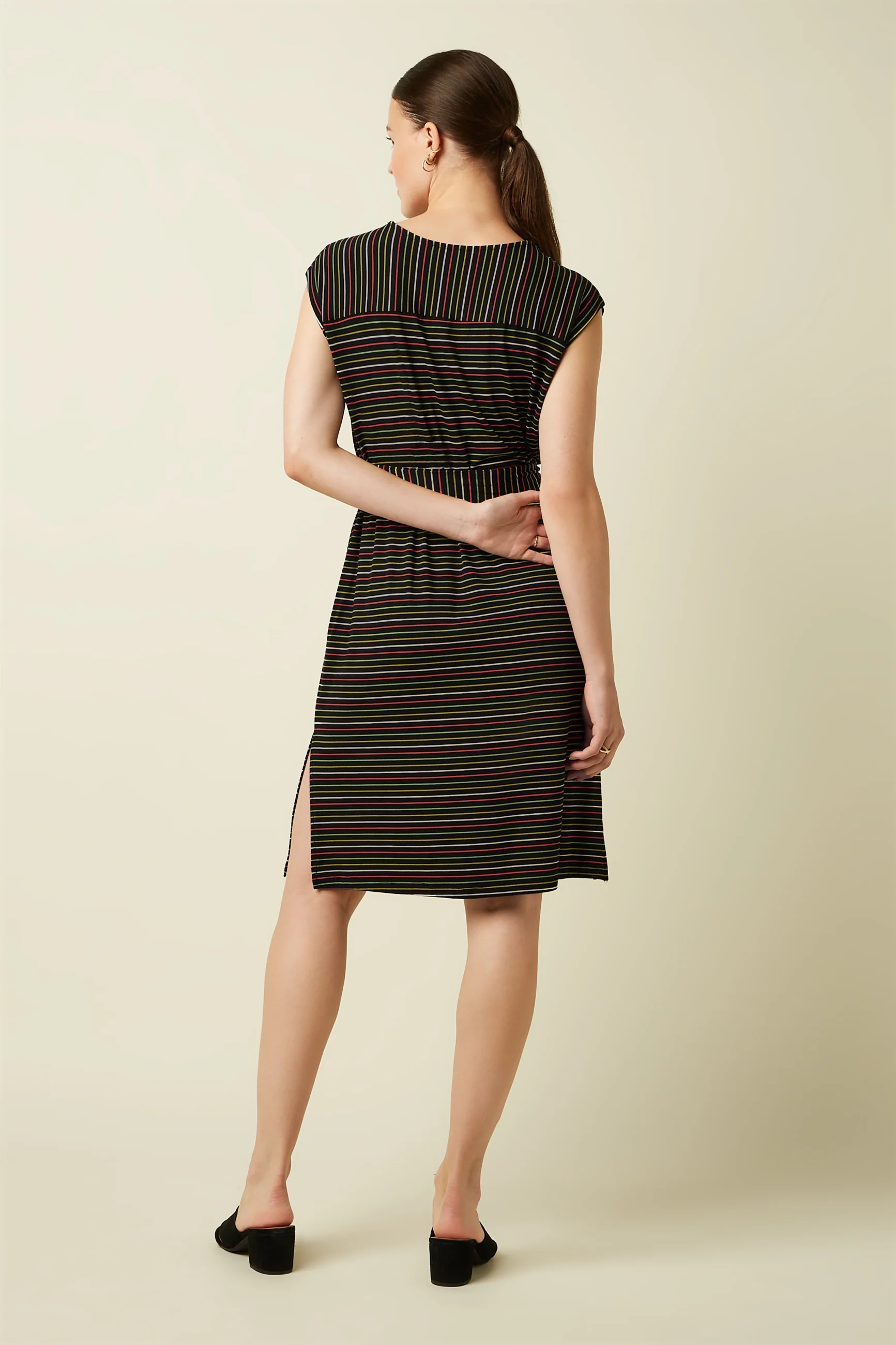 Vera Dress Menchini Stripe - Image 3